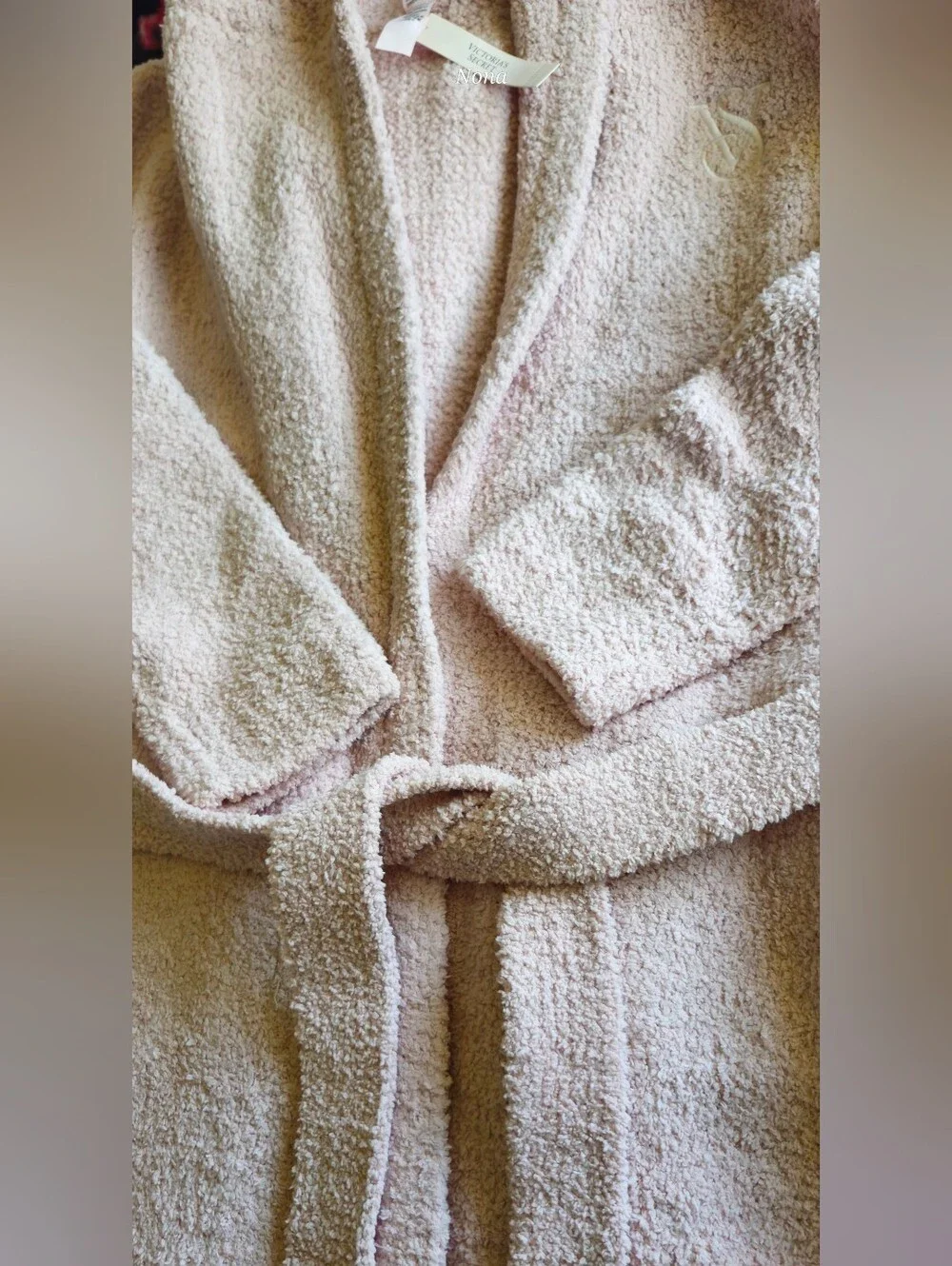 Victoria's Secret Chenille Hooded Long Robe Size XL/XXL NWT